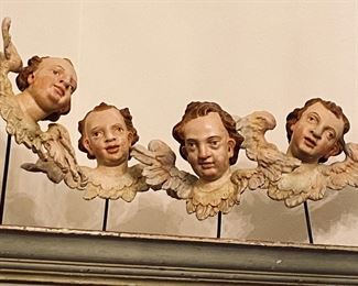 Putti figures bought at New Orleans Auction