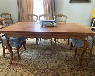 French refractory table 