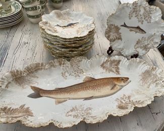 Terrific French fish set