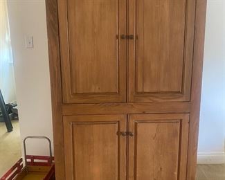 Pine armoire