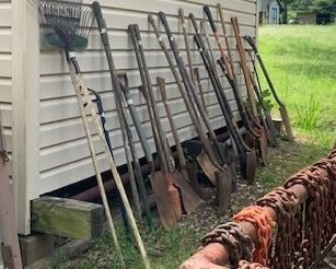 Shovels, rakes, and more