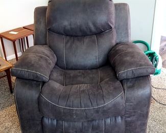 Catnapper Micro Fiber Rocking Swivel Recliner, 40" x 40" x 36"
