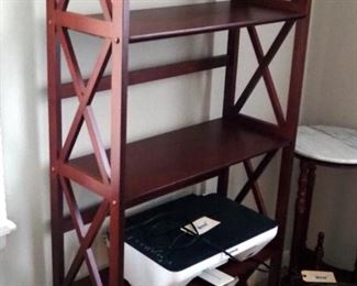 Laminate Wood Book Case, 62.5" x 29.5" x 12"