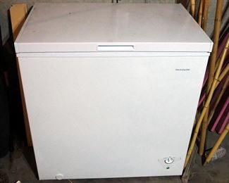 Frigidaire Chest Freezer, Model FFCS0722AW, Powers On