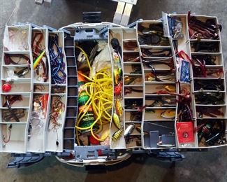 Flambeau 7 Tray Hip Roof Tackle Box, Model 2059, Includes Tackle