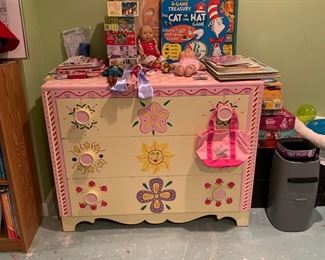 Whimsy 3 drawer dresser