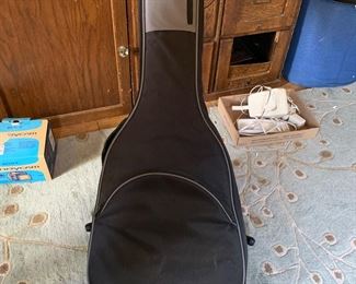 Mitchell Guitar case with Guitar 