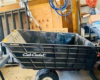 Cub Cadet yard cart