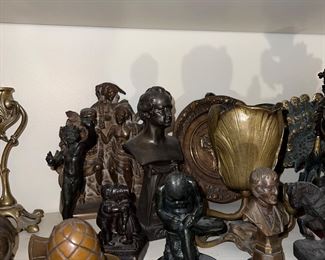 Various metal collectables 