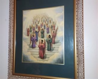Angels Singing in Heaven, Print