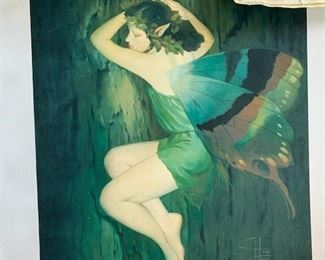 Sleeping Fairy, On Cavas