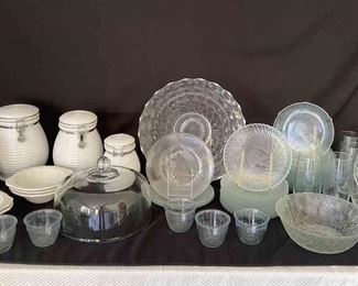 Canisters And Plates