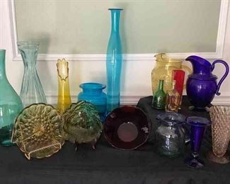 Colored Glass Galore