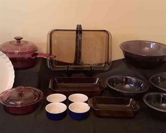 Colored Pyrex And Friends