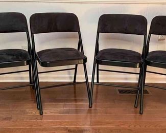 Four Folding Chairs