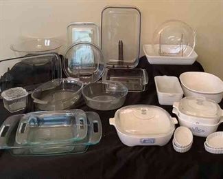 Pyrex And Corning