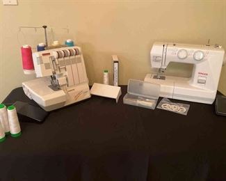 Singer Sewing And Speedylock Overlock