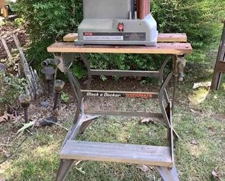 Spindle Sander And Workmate