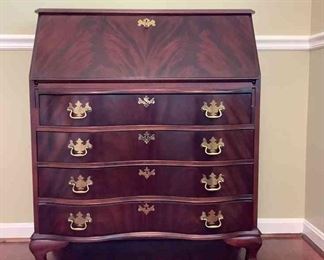 Wooden Secretary Cabinet