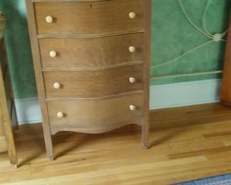 Tall Oak Dresser