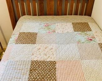 Vintage Mid Century Twin Bed.