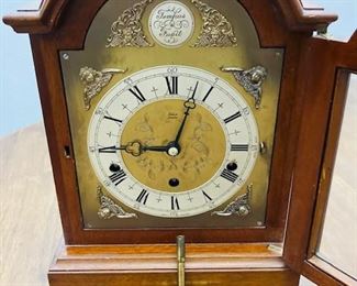 Elliott of London Caddy Top Bracket Clock.