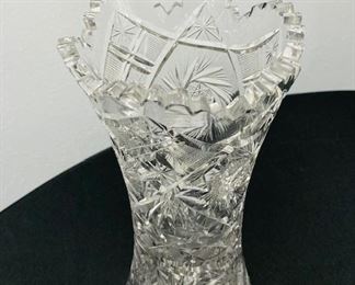 Crystal Flower Vase.