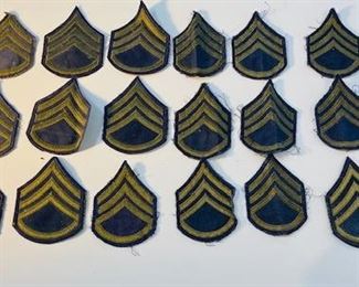 Large Selection of Military Patches/Insignias.