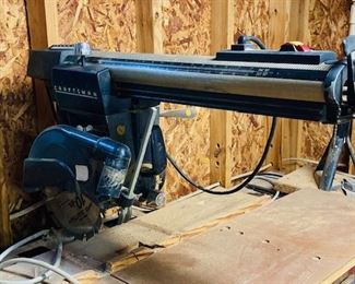 Vintage Craftsman Radial 100 Radial Arm Saw. Great Condition.
