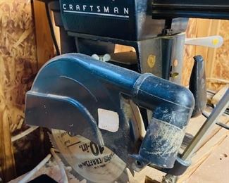 Vintage Craftsman Radial 100 Radial Arm Saw. Great Condition.