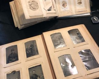 over 100 tin type photos from the 1860s-80s