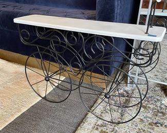 Miniature Decorative Bar Cart