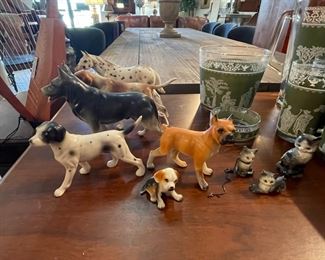 Japanese Porcelain Animal Figurines