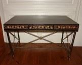 Classic Desk with Tortoise Pattern Top