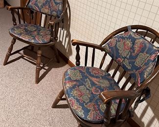 Pair of Spindled chairs