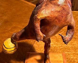 Real soccer frog