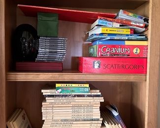 Misc books and games