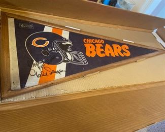 Gale Sayers signed items - multiple items