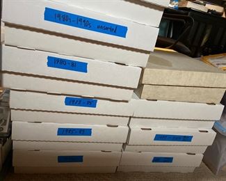 Some of the thousands of cards