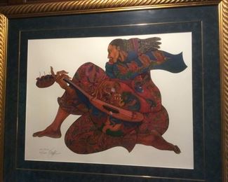 Artist Charles Bibbs numbered Signed Original 