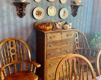 sweet petite antique chest of drawers!!!