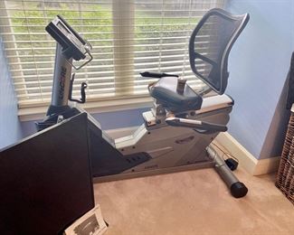 recumbent bike by LifeCore Fitness