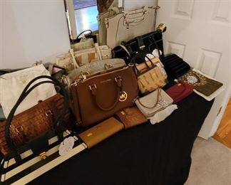 Designer Purses, including Michael Kors and Coach
