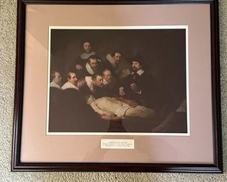 Anatomy Lesson by Rembrant 