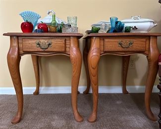 Two Vintage Nightstands 