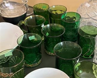 Green Glassware 