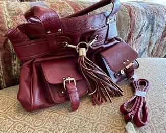 Miztique leather purse