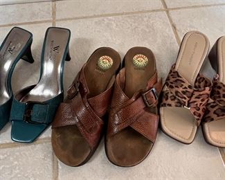 Various women's shoes (mostly size 6 1/2)