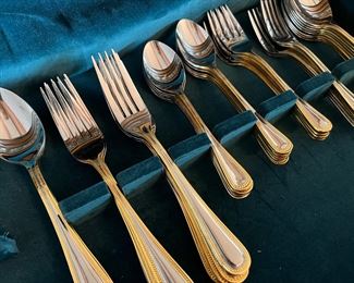 Wallace stainless flatware set
