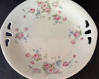 German porcelain serving plate